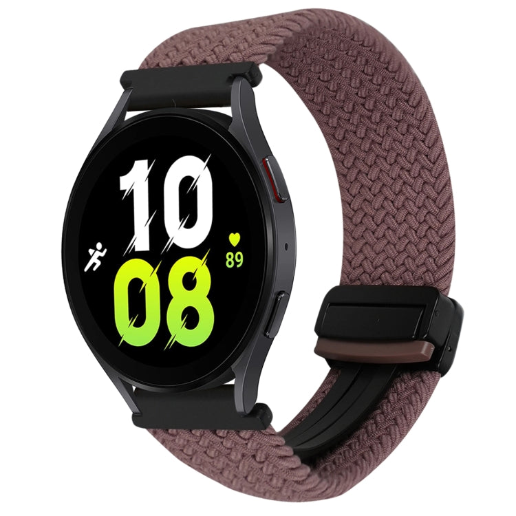 20mm Magnetische Schnalle geflochtenes Uhrenarmband, für Samsung Galaxy Watch 6, für Samsung Galaxy Watch 5