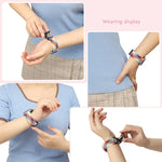 Geflochtenes Armband für Samsung Galaxy Watch Ultra 47 mm, faltbar, mit Magnetverschluss