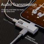 USB-C / Type-C Male to Dual Type-C Female USB3.2/10Gbps OTG Converter PD100W Charging Adapter, Dual Type-C