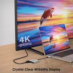 WAVLINK UHP510 Pro 87W PD Lade USB C zu Dual HD Konverter 4K 60Hz Monitor Adapter