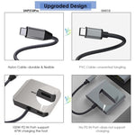 WAVLINK UHP510 Pro 87W PD Lade USB C zu Dual HD Konverter 4K 60Hz Monitor Adapter