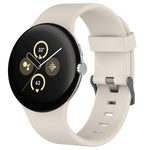 Einfarbiges Sport-Silikonarmband, für Google Pixel Watch 4 / Watch 3 45mm