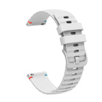 Welliges, gepunktetes, genähtes 20mm Silikon-Uhrenarmband, für Samsung Galaxy Gear Sport, für Samsung Galaxy Watch Active 2, für Samsung Galaxy Watch3 41mm, für Samsung Galaxy Watch Active