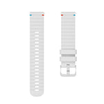 Wellenförmiges, gepunktetes, genähtes 20-mm-Silikonarmband, passend für Samsung Galaxy Watch 42 mm und Samsung Gear S2 Classic