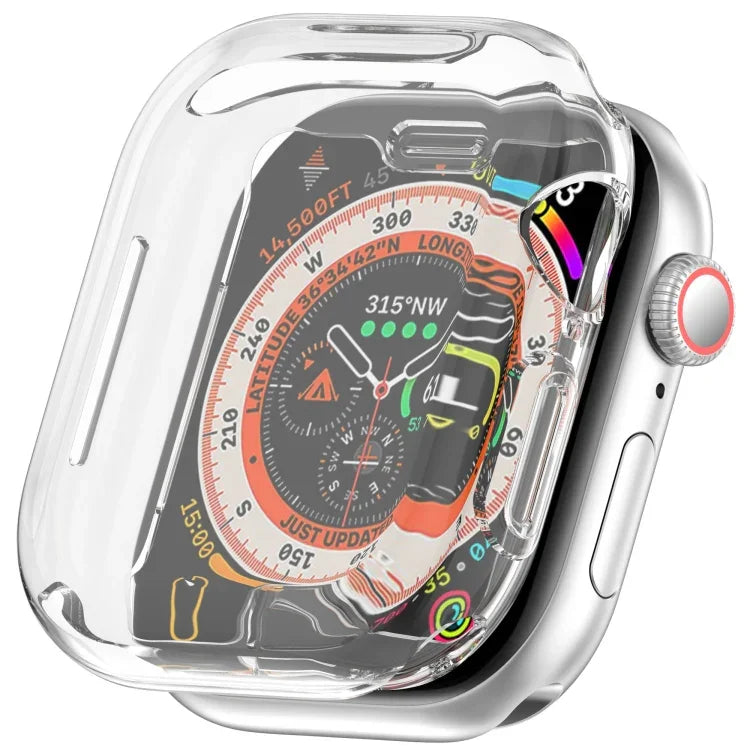 Komplett beschichtetes TPU-Schutzgehäuse für Apple Watch Series 11/10 (46 mm und 42 mm)
