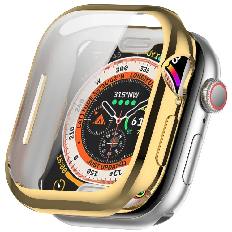 Komplett beschichtetes TPU-Schutzgehäuse für Apple Watch Series 11/10 (46 mm und 42 mm)