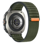 Armband aus Nylon mit Klettverschluss und Meereswellenmuster für Samsung Galaxy Watch Ultra 47 mm / Ultra 2025