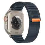 Sea Wave Nylon-Armband mit Klettverschluss, passend für Apple Watch SE 2022 (40 mm), Apple Watch SE 2022 (44 mm), Apple Watch Series 7 (41 mm), Apple Watch Series 7 (45 mm), Apple Watch Series 6 (40 mm), Apple Watch Series 6 (44 mm) ...