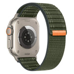 Sea Wave Nylon Hook and Loop Fastener Watch Band, For Apple Watch Series 4 44mm, For Apple Watch Series 4 40mm, For Apple Watch Series 3 38mm, For Apple Watch Series 3 42mm