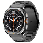 Drei-Perlen-Armband aus Titanlegierung für Samsung Galaxy Watch Ultra 47 mm