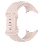 Silikon-Uhrenarmband mit Schmetterlingsschließe, einfarbig, Größe: S, für Google Pixel Watch 4 / Watch 3 (45 mm)
