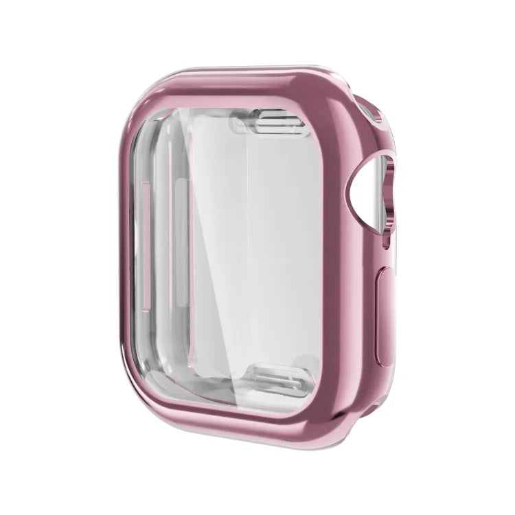 Vollständige Schutzhülle aus galvanisiertem TPU für Apple Watch Series 11/10 (46 mm) und Apple Watch Series 11/10 (42 mm).