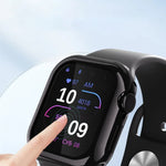 Vollständige Schutzhülle aus galvanisiertem TPU für Apple Watch Series 11/10 (46 mm) und Apple Watch Series 11/10 (42 mm).