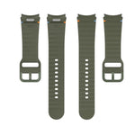 Silikonarmband mit Wellenmuster und Schnellverschluss, passend für Samsung Galaxy Watch 4 (44 mm), Samsung Galaxy Watch 4 (40 mm), Samsung Galaxy Watch 4 Classic (46 mm) und Samsung Galaxy Watch 4 Classic (42 mm).