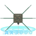 WAVLINK WN588HX3 AX3000 Outdoor WiFi Extender with 6 Antennas Dual Band WiFi Repeater, US Plug, EU Plug, UK Plug, AU Plug