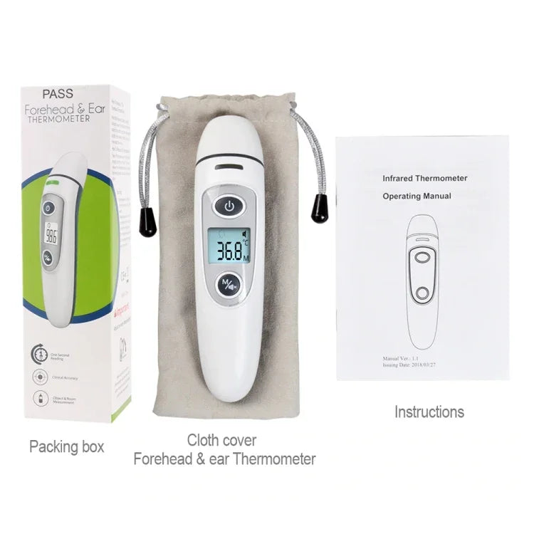RZ8810 Thermometers Body Thermometer Ear LED Display Digital Electronic IR Thermometer Baby Fever Medical Infrared Bady Thermometer