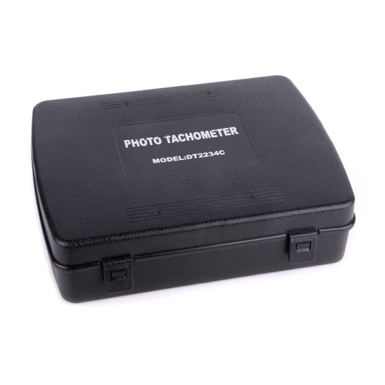 DT2234C Digitaler Laser-Drehzahlmesser RPM Messgerät berührungslos, DT2234C