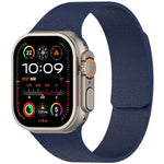 Magnetisches Silikon-Uhrenarmband mit Litschi-Textur, für Apple Watch 46 mm / 49 mm / 45 mm / 44 mm, für Apple Watch 42 mm / 41 mm / 40 mm / 38 mm