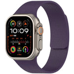Magnetisches Silikon-Uhrenarmband mit Litschi-Textur, für Apple Watch 46 mm / 49 mm / 45 mm / 44 mm, für Apple Watch 42 mm / 41 mm / 40 mm / 38 mm