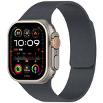 Magnetisches Silikon-Uhrenarmband mit Litschi-Textur, für Apple Watch 46 mm / 49 mm / 45 mm / 44 mm, für Apple Watch 42 mm / 41 mm / 40 mm / 38 mm