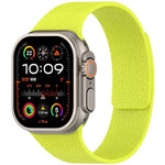 Magnetisches Silikon-Uhrenarmband mit Litschi-Textur, für Apple Watch 46 mm / 49 mm / 45 mm / 44 mm, für Apple Watch 42 mm / 41 mm / 40 mm / 38 mm
