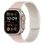 Magnetisches Silikon-Uhrenarmband mit Litschi-Textur, für Apple Watch 46 mm / 49 mm / 45 mm / 44 mm, für Apple Watch 42 mm / 41 mm / 40 mm / 38 mm