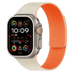 Magnetisches Silikon-Uhrenarmband mit Litschi-Textur, für Apple Watch 46 mm / 49 mm / 45 mm / 44 mm, für Apple Watch 42 mm / 41 mm / 40 mm / 38 mm