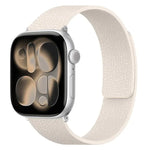Magnetisches Silikon-Uhrenarmband mit Litschi-Textur, für Apple Watch 46 mm / 49 mm / 45 mm / 44 mm, für Apple Watch 42 mm / 41 mm / 40 mm / 38 mm