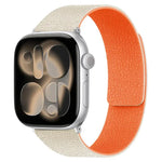 Magnetisches Silikon-Uhrenarmband mit Litschi-Textur, für Apple Watch 46 mm / 49 mm / 45 mm / 44 mm, für Apple Watch 42 mm / 41 mm / 40 mm / 38 mm