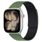 Magnetisches Silikon-Uhrenarmband mit Litschi-Textur, für Apple Watch 46 mm / 49 mm / 45 mm / 44 mm, für Apple Watch 42 mm / 41 mm / 40 mm / 38 mm