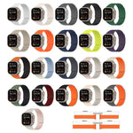 Magnetisches Silikon-Uhrenarmband mit Litschi-Textur, für Apple Watch 46 mm / 49 mm / 45 mm / 44 mm, für Apple Watch 42 mm / 41 mm / 40 mm / 38 mm