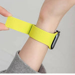 Magnetisches Silikon-Uhrenarmband mit Litschi-Textur, für Apple Watch 46 mm / 49 mm / 45 mm / 44 mm, für Apple Watch 42 mm / 41 mm / 40 mm / 38 mm