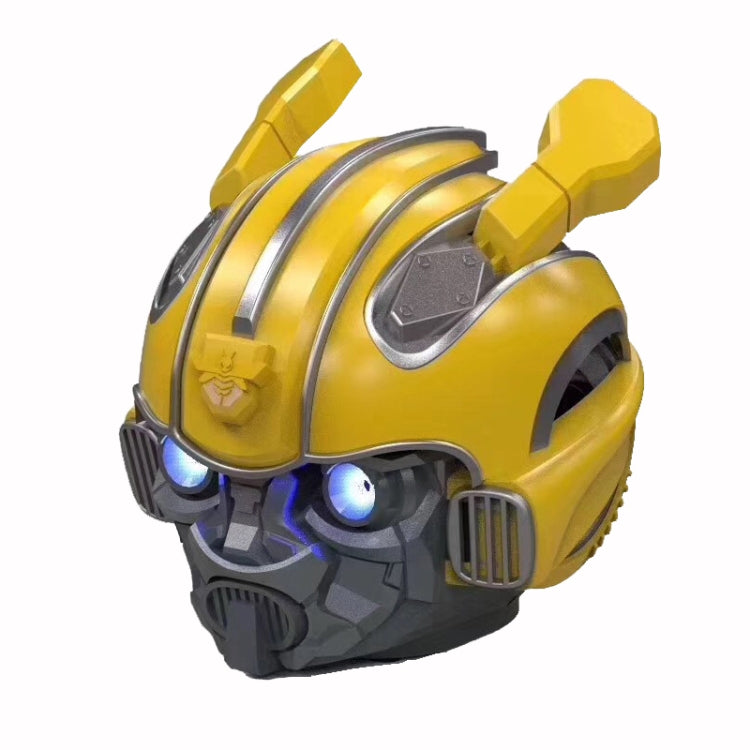 5.0 Bluetooth-Lautsprecher, Bumblebee Cartoon-Lautsprecher, unterstützt TF, FM-Funktion, Metallmaterial