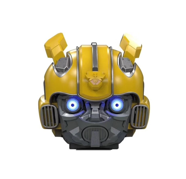5.0 Bluetooth-Lautsprecher, Bumblebee Cartoon-Lautsprecher, unterstützt TF, FM-Funktion, Metallmaterial