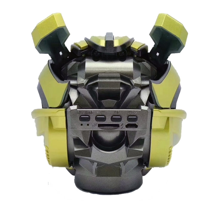 5.0 Bluetooth-Lautsprecher, Bumblebee Cartoon-Lautsprecher, unterstützt TF, FM-Funktion, Metallmaterial