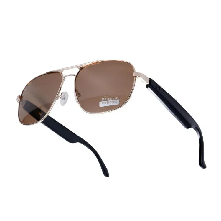 GS02 Smart Glasses, unterstützt Sprachassistenten / Bluetooth-Anrufe / Fernsteuerung der Fotografie