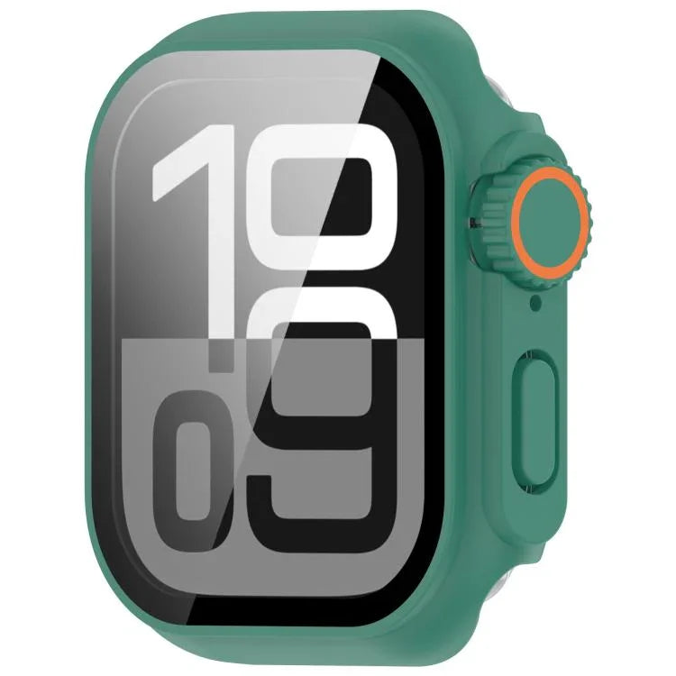 Wechseln Sie zu Ultra 49 mm gehärteter Film integriertes PC-Tasten-Uhrengehäuse, für Apple Watch Series 6 / 5 / 4 & SE 44 mm, für Apple Watch Series 6 / 5 / 4 & SE 40 mm, für Apple Watch Series 11 / 10 46 mm, für Apple Watch Series 11 / 10 42 mm