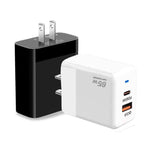 GaN PD 45W + QC3.0 USB voll kompatibles Protokoll-Ladegerät für MacBook, US-Stecker, US-Stecker