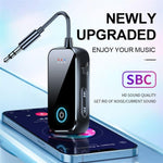 T80 2-in-1 Car AUX / TV / Speakers Wireless Bluetooth-Compatible 5.4 Receiver / Transmitter