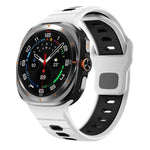 Silikon-Uhrenarmband mit horizontalen Streifen und umgekehrter Schnalle, für Samsung Galaxy Watch Ultra 47 mm / Ultra 2025