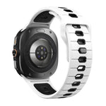 Silikon-Uhrenarmband mit horizontalen Streifen und umgekehrter Schnalle, für Samsung Galaxy Watch Ultra 47 mm / Ultra 2025