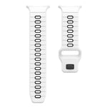Silikon-Uhrenarmband mit horizontalen Streifen und umgekehrter Schnalle, für Samsung Galaxy Watch Ultra 47 mm / Ultra 2025