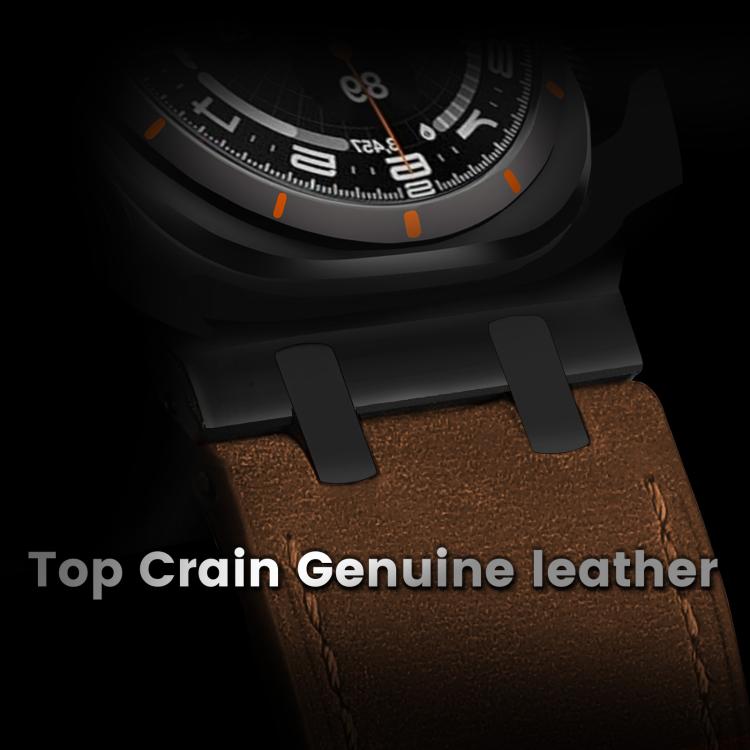 Uhrenarmband aus Crazy Horse Leder, für Samsung Galaxy Watch Ultra 47mm / Ultra 2025