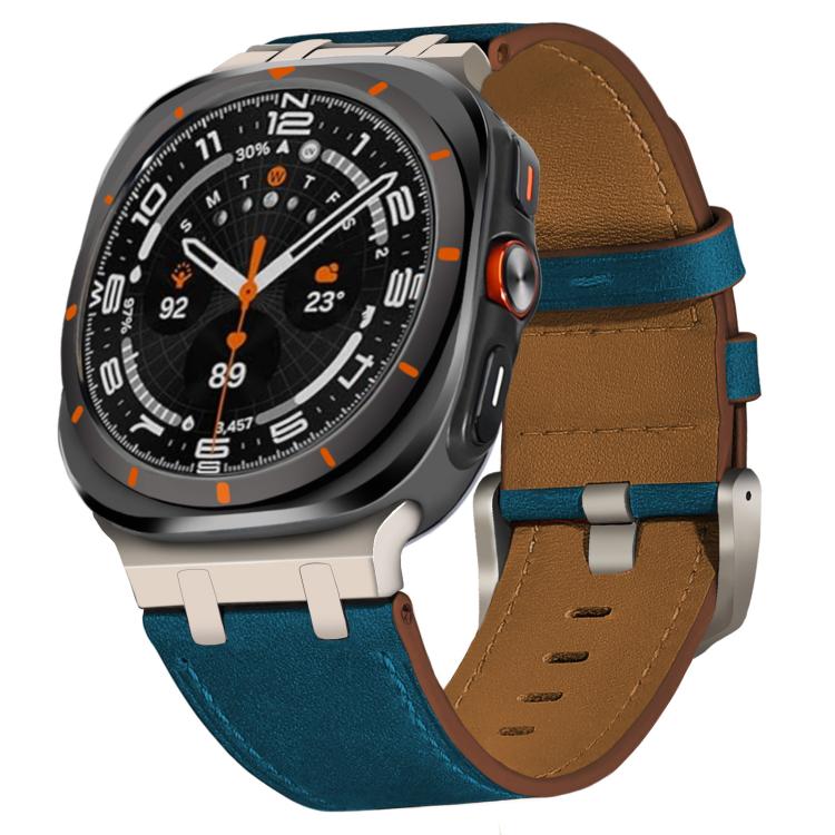 Uhrenarmband aus Crazy Horse Leder, für Samsung Galaxy Watch Ultra 47mm / Ultra 2025