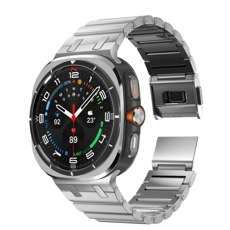 Einteiliges Titan-Metallarmband für Samsung Galaxy Watch Ultra 47 mm / Ultra 2025