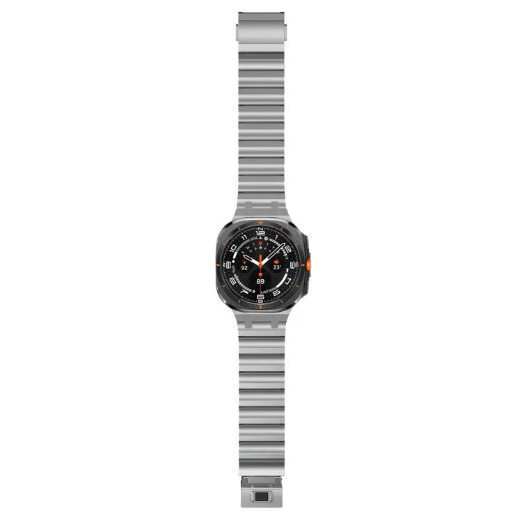 Einteiliges Titan-Metallarmband für Samsung Galaxy Watch Ultra 47 mm / Ultra 2025