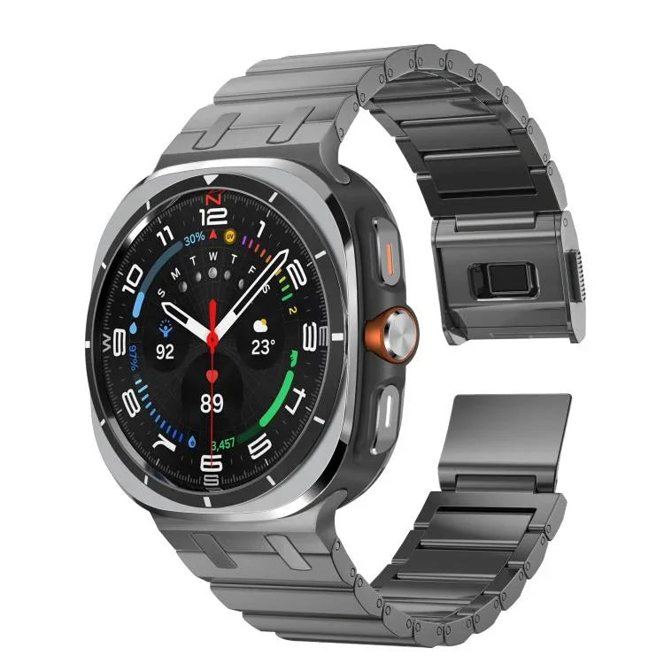 Einteiliges Titan-Metallarmband für Samsung Galaxy Watch Ultra 47 mm / Ultra 2025