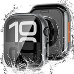Gehärteter Film Integrierte PC-Uhrenschutzhülle, für Apple Watch Series 6 / 5 / 4 & SE 44mm, für Apple Watch Series 6 / 5 / 4 & SE 40mm, für Apple Watch Series 11 / 10 46mm, für Apple Watch Series 11 / 10 42mm, für Apple Watch Series 9 / 8 / 7 45mm