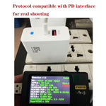 PD41 GaN PD 45W + USB-Ladegerät mit USB-C-auf-USB-C / 8-Pin-Datenkabel für iPhone, US-Stecker