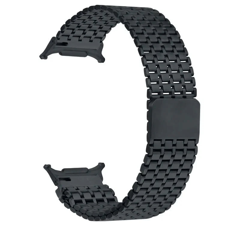 Neun-Perlen-Magnetverschluss-Uhrenarmband aus Edelstahl, für Samsung Galaxy Watch Ultra 47 mm / Ultra 2025
